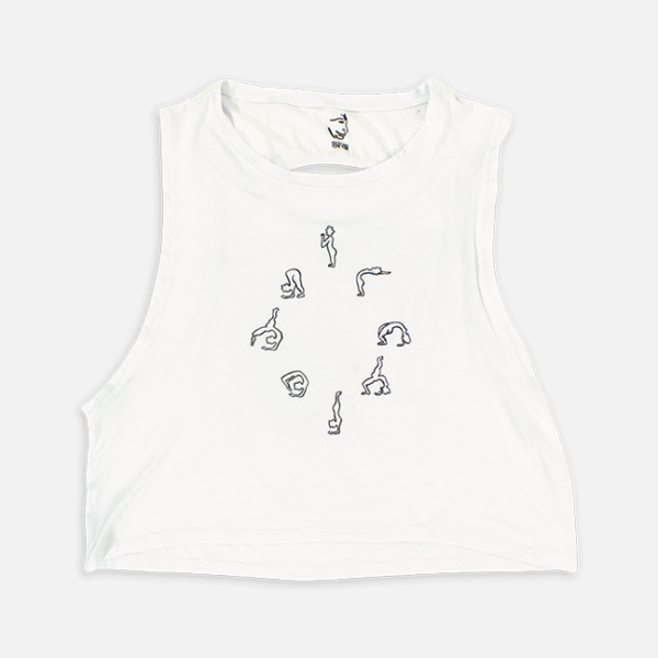 Croptop unitalla blanco