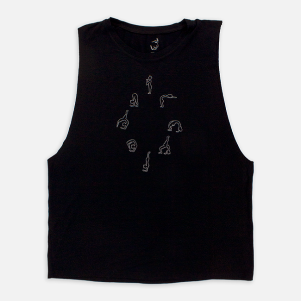 Tanktop unitalla negro